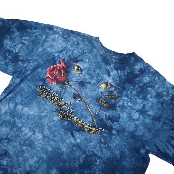 Vintage Wild Breed Graphic Tie Dye T Shirt - Picture 2 of 6